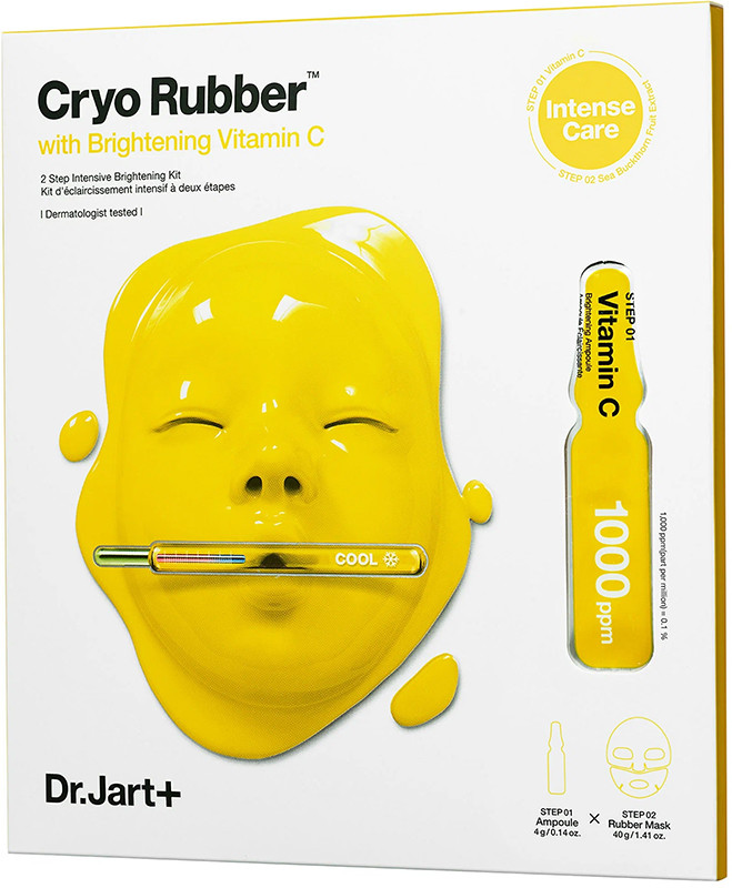 Маска кріо освітлювальна Dr.Jart+ Cryo Rubber with Brightening Vitamin C, 1 шт