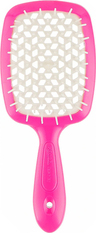 Щетка SUPERBRUSH малиновая с белым ТМ Janeke