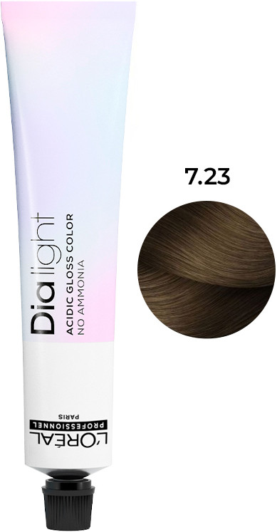 Гель-крем краска DIA Light 7.23 50 мл L’Oreal Professionnel Paris*
