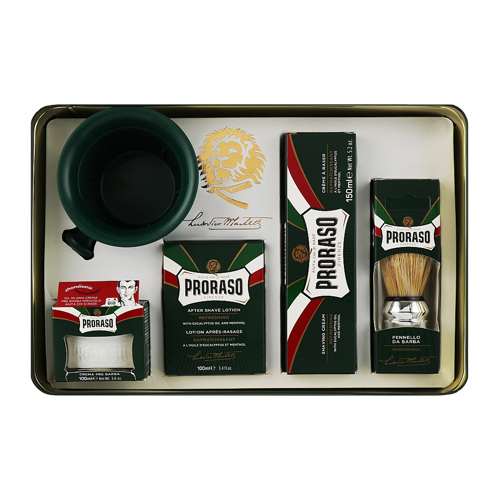 Набір для гоління Classic Shaving Set Metal Proraso  Фото 4 