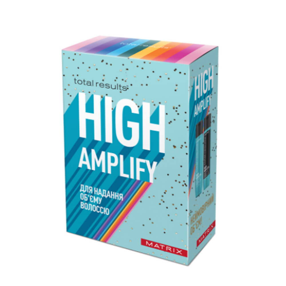 Набор шампунь 300 мл+кондиционер 300 мл High Amplify Matrix