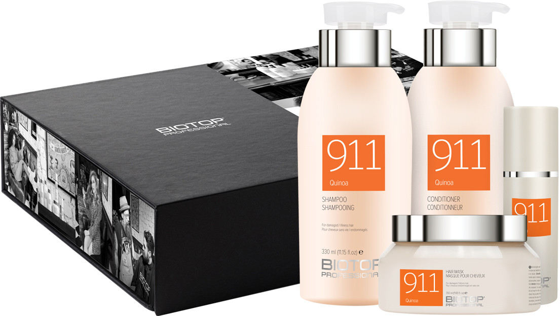 BIOTOP 911 Набор подарочный Blogger Box (330 мл/330 мл/350 мл/30 мл)