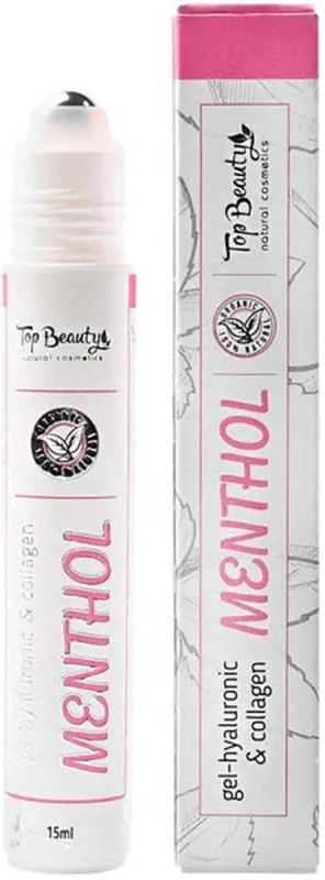 Рідкі патчі-ролик під очі ментоловий Top Beauty, 15 мл