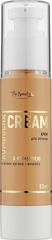 Крем для обличчя зволожуючий KOMBUCHA Top Beauty, 50 мл 