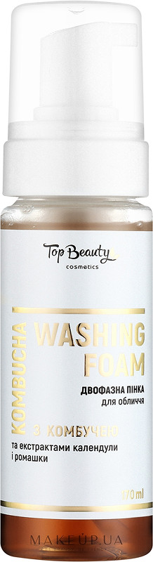 Пенка для умывания двухфазная KOMBUCHA Top Beauty, 170 мл