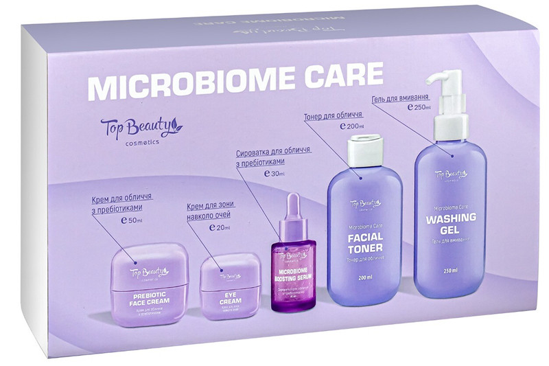 Бокс подарочный серия 5 товаров MICROBIOME CARE Top Beauty на beauty-prof.com Фото 2 Бокс подарочный серия 5 товаров MICROBIOME CARE Top Beauty Фото 2