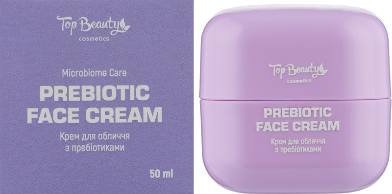 Крем для обличчя з пребіотиками MICROBIOME CARE Top Beauty, 50 мл  Фото 2 