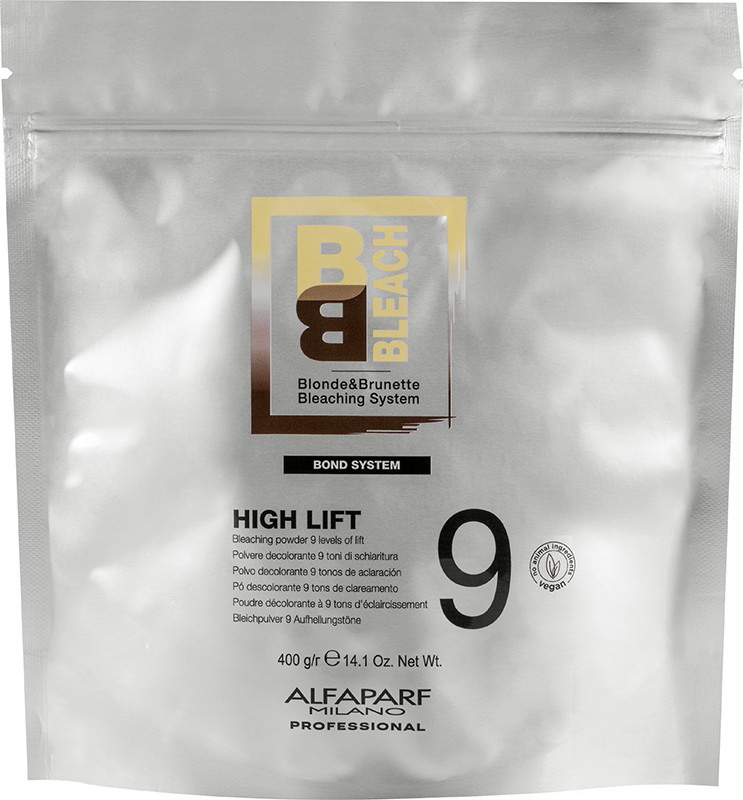 Пудра для осветления волос BB Bleach High Lift 9 Tones Alfaparf Milano 400 г