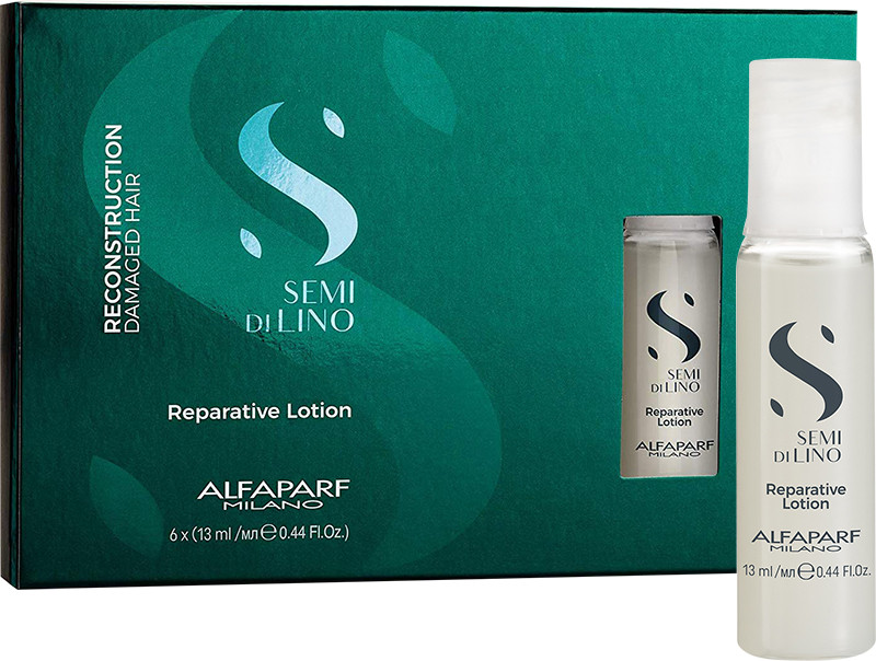 Лосьон для восстановления волос SDL Reconstruction Reparative Lotion Alfaparf 6шт*13 мл 