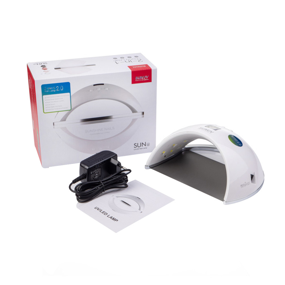 Лампа для манікюру LED+UV Lamp SUNUV SUN 6 48W White на beauty-prof.com Фото 5 Лампа для манікюру LED+UV Lamp SUNUV SUN 6 48W White Фото 5
