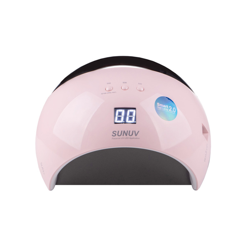 Лампа для маникюра LED+UV Lamp SUNUV SUN 6 48W Pink  Фото 2 