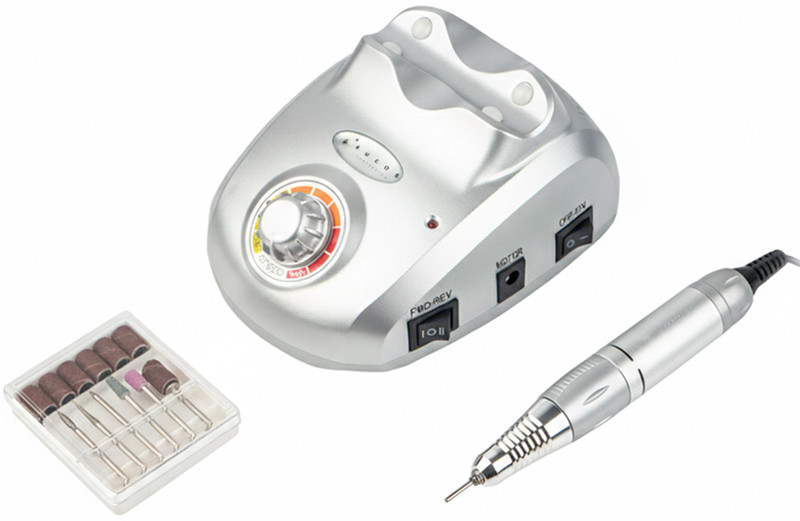 Фрезер для манікюру Bucos ZS-603 Pro Silver Steel (35000/45W)  Фото 3 