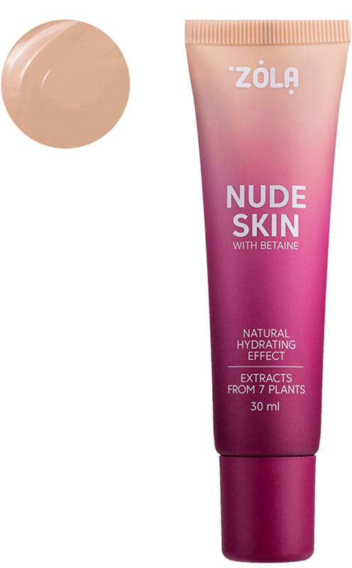Тональна основа NUDE SKIN 03 TAN ZOLA 