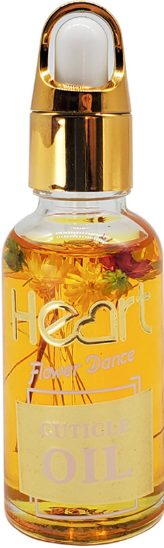 Олія квіткова для кутикул Mango Boom (Помаранчева) Heart, 30 мл