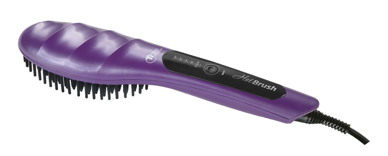 Расческа-выпрямитель TICO HOT Brush фиолетовая 100208VT*