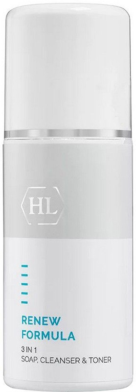 Засіб 3 в 1 для обличчя очищувальний Renew Formula 3 in1 Soap, Cleanser & Toner Renew Formula 3 In 1 Soap, Cleanser & Toner Holy Land, 150 мл