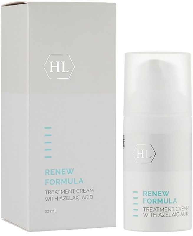Крем для обличчя з азелаїновою кислотою Renew Formula Treatment Cream with Azelaic Acid Holy Land, 30 мл на beauty-prof.com Фото 2 Крем для обличчя з азелаїновою кислотою Renew Formula Treatment Cream with Azelaic Acid Holy Land, 30 мл Фото 2