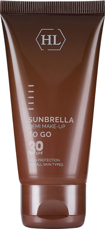 Крем сонцезахисний для обличчя з тонуючим ефектом Sunbrella Demi Make-Up To Go SPF 30  Holy Land, 50 мл