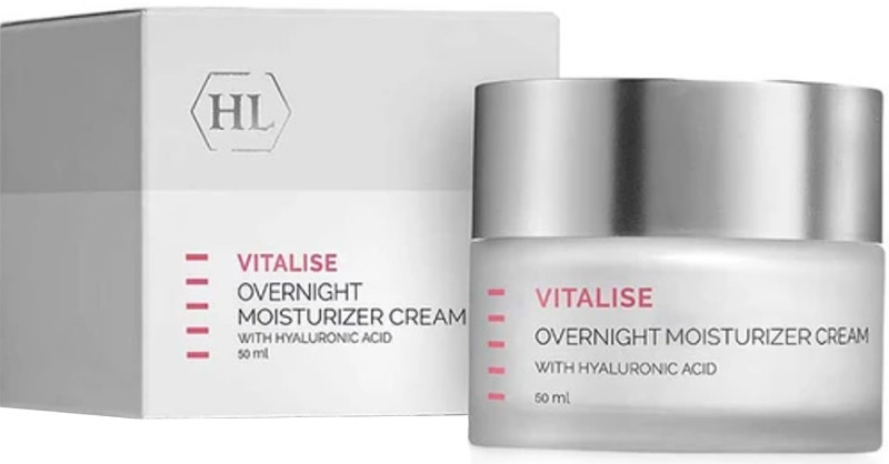 Крем для обличчя нічний зволожуючий Vitalise Overnight Moisturizer Cream Holy Land, 50 мл на beauty-prof.com Фото 2 Крем для обличчя нічний зволожуючий Vitalise Overnight Moisturizer Cream Holy Land, 50 мл Фото 2