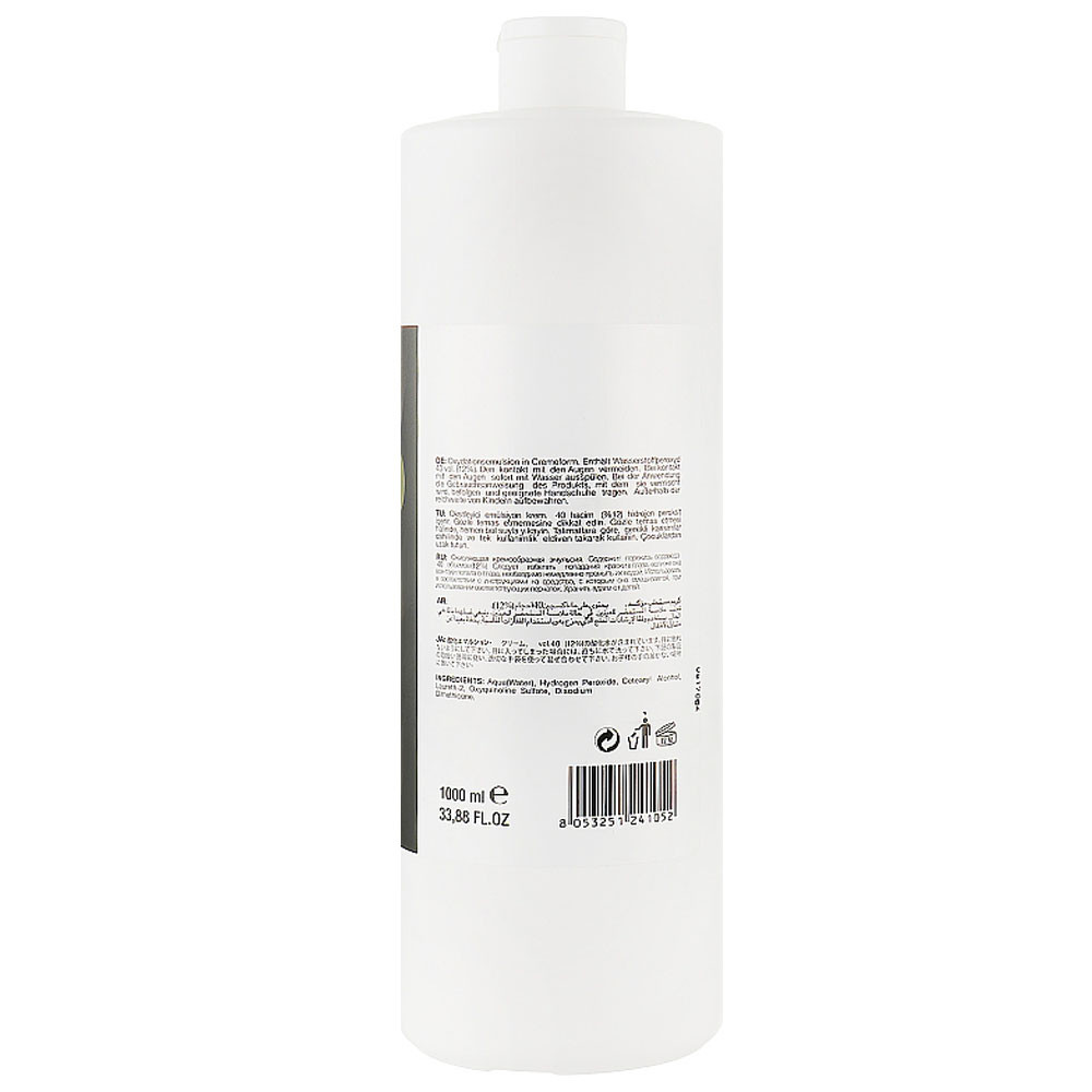 Окислитель кремовый 12% (40V) Invisible Trendy Hair, 1000 мл  Фото 2 