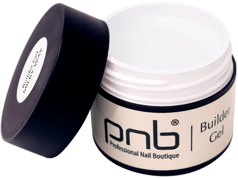 Гель моделирующий молочный Builder Gel Milky Way PNB, 15 мл