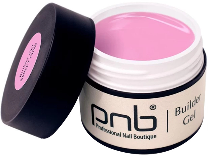 Гель моделирующий сахарно-розовый Builder Gel Sweet PinkPNB, 15 мл