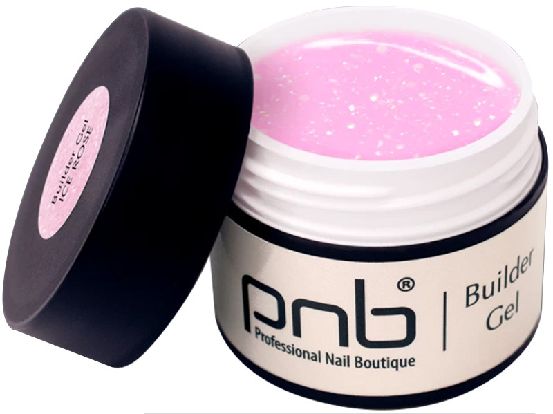 Гель моделирующий ледяная роза Builder Gel Ice Rose PNB, 15 мл