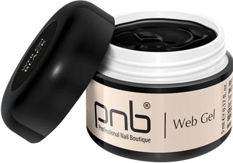 Гель-паутинка черная WebGel Black PNB,5 мл