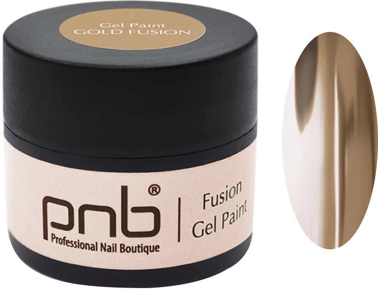 Гель-краска Золотое литье Gel Paint Gold Fusion PNB,5 мл