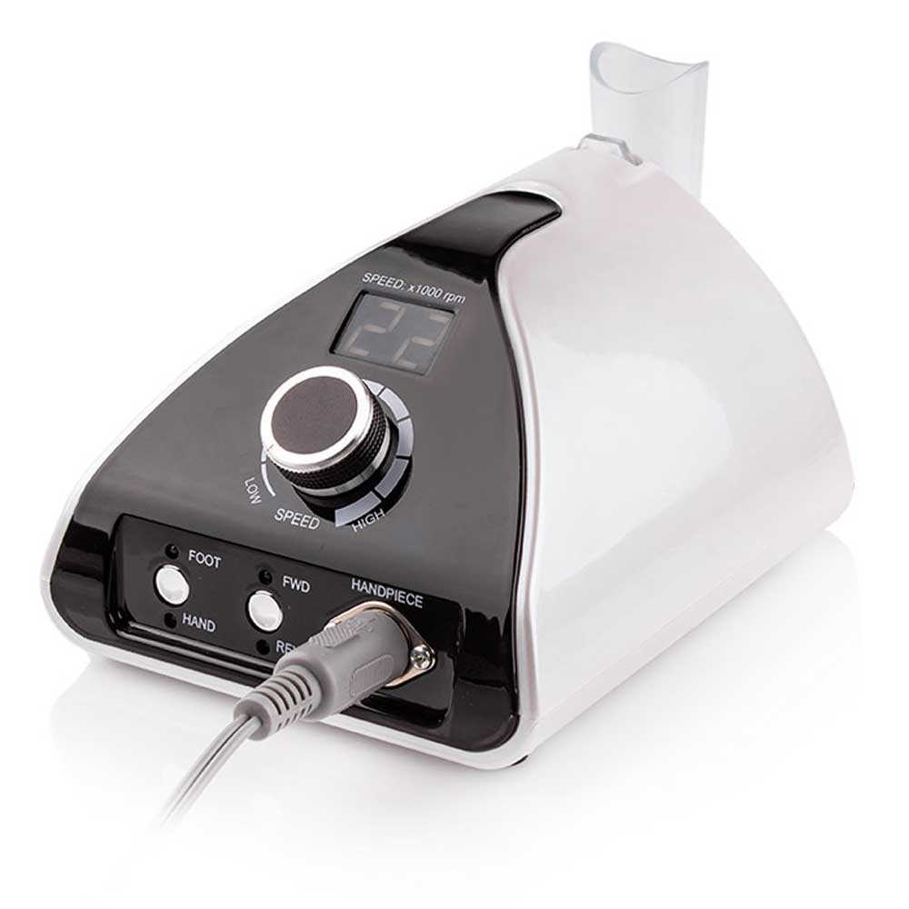 Фрезер для манікюру ZS-711 65W 35000 об/хв. Nail Drill, білий  Фото 2 