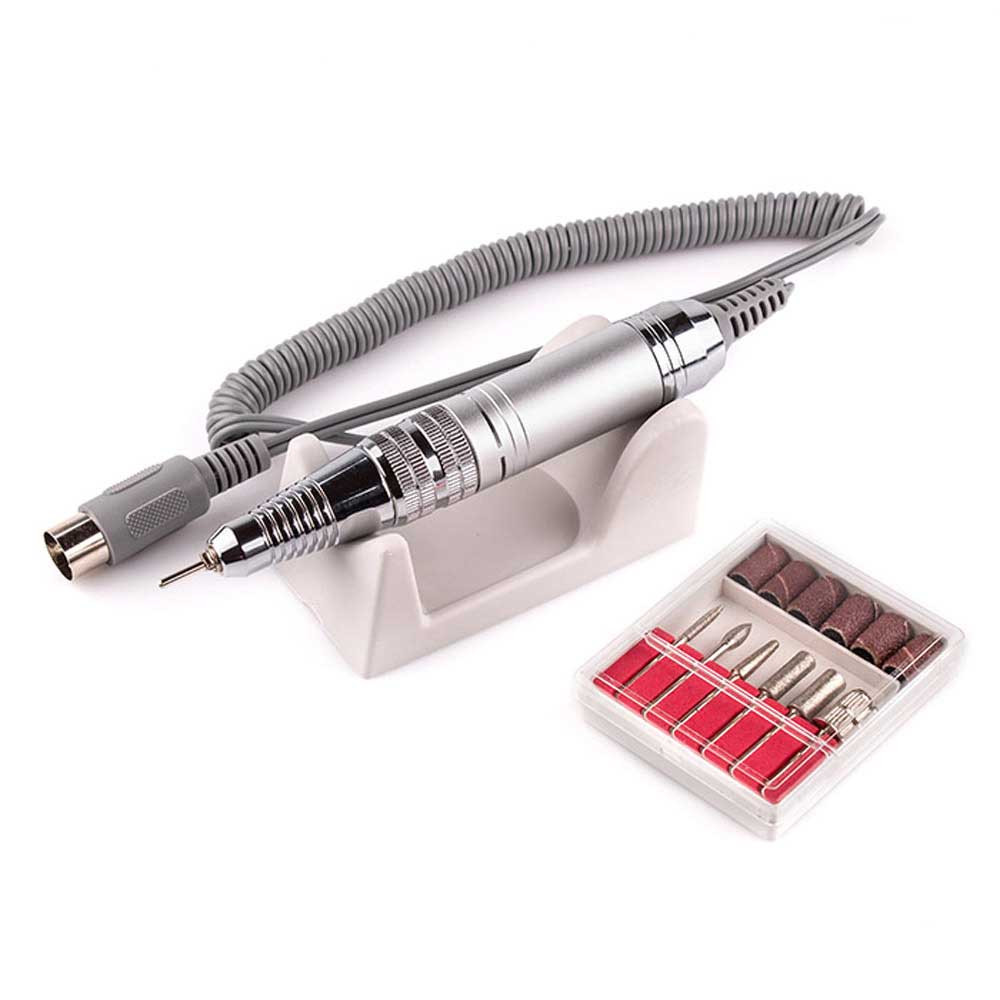 Фрезер для манікюру ZS-711 65W 35000 об/хв. Nail Drill, білий  Фото 3 