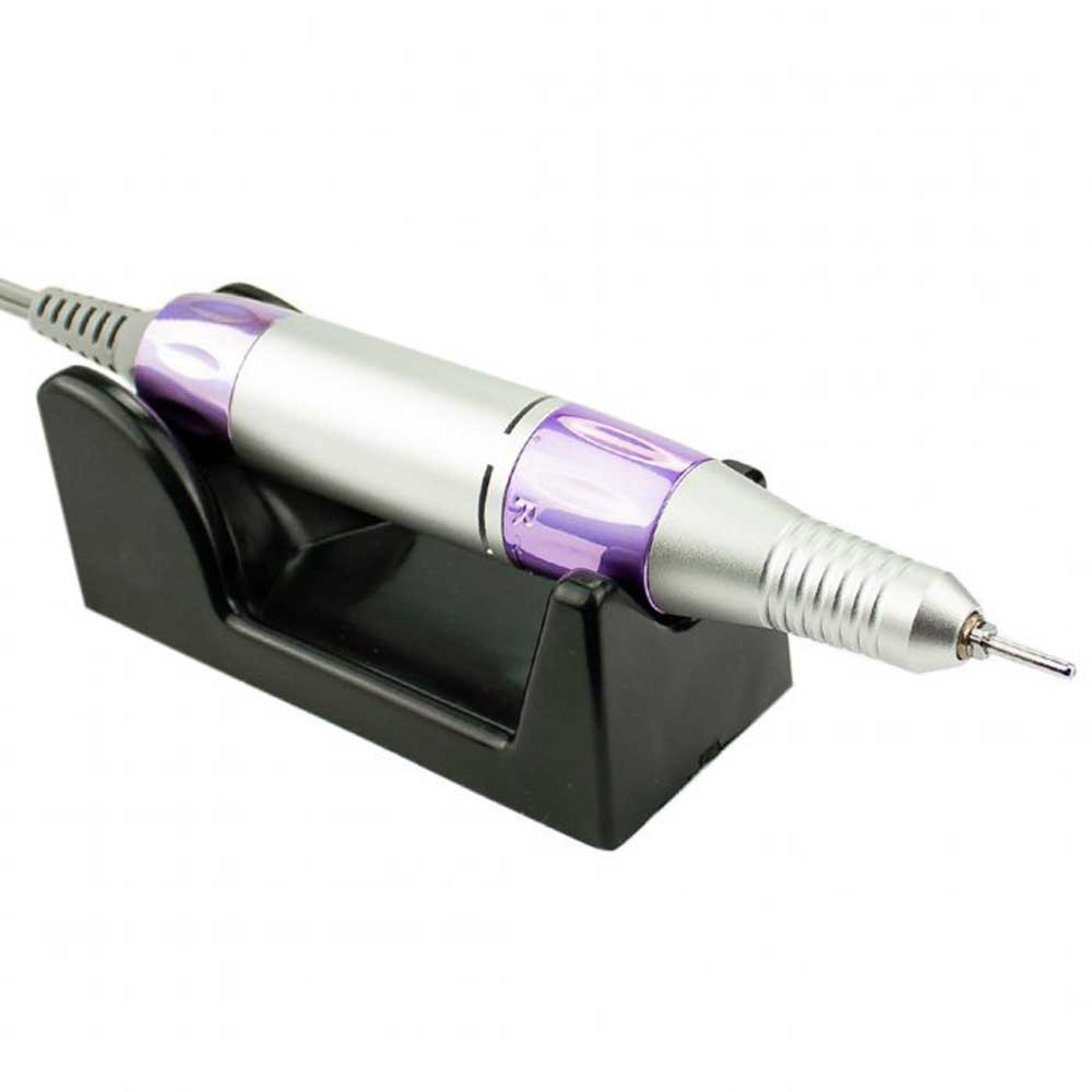Фрезер для манікюру дзеркальний глянець ZS-601 65W 45000 об/хв. Nail Drill, бузковий  Фото 4 