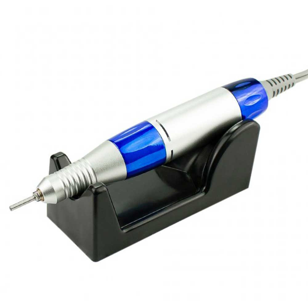 Фрезер для маникюра зеркальный глянец ZS-601 65W 45000 об/мин. Nail Drill, синий  Фото 3 