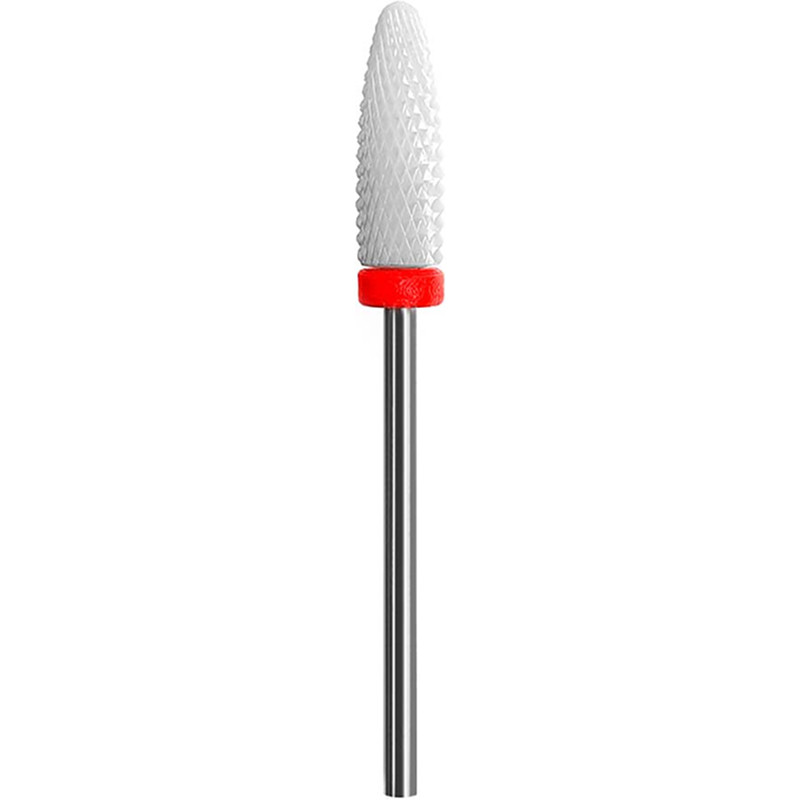 Фреза керамическая пламя Red Mart, 6х20 на beauty-prof.com Фреза керамическая пламя Red Mart, 6х20