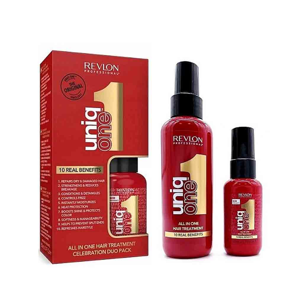 Набір спрей-догляд 150 мл + спрей-догляд 50 мл, Uniq One Revlon 