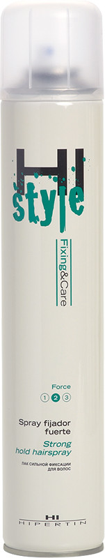 Лак для укладання волосся сильної фіксації Ecological Hairspray Strong Hold 2 Hipertin, 650 мл