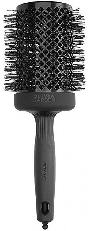 Брашинг EXPERT BLOWOUT SHINE Wavy Bristles Black Label 65мм, Olivia Garden