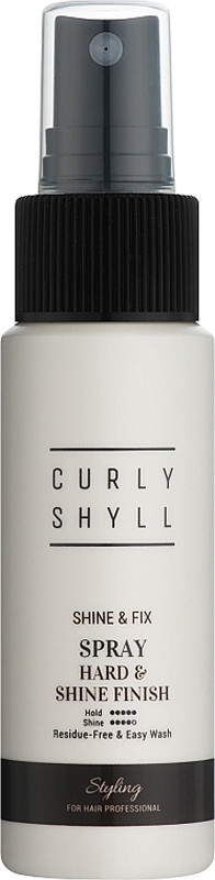 Спрей для фиксации волос Shine and Fix Spray CURLYSHYLL, 50 мл