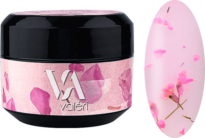 Гель с сухоцветом Flower garden gel 3 Valeri, 5 мл