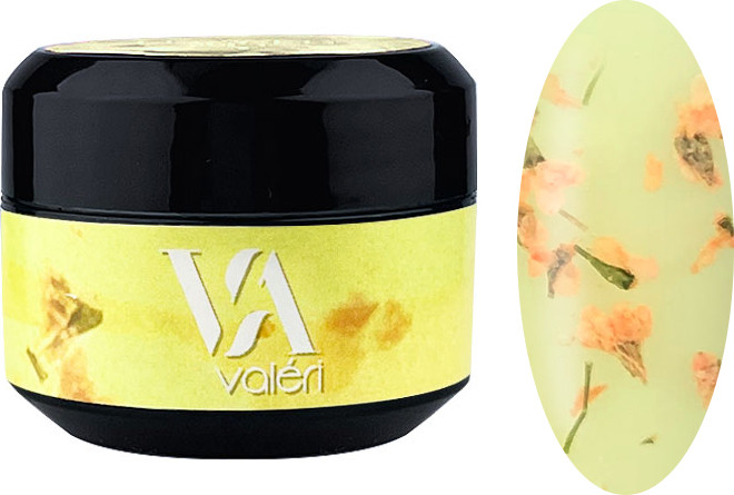Гель із сухоцвітом Flower garden gel 5 Valeri, 5 мл