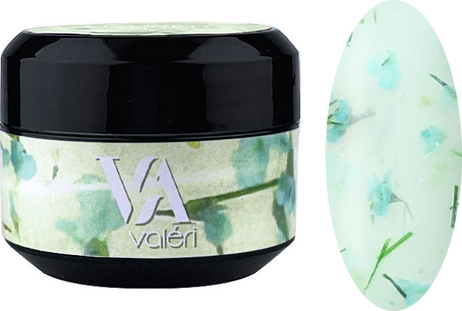 Гель с сухоцветом Flower garden gel 6 Valeri, 5 мл