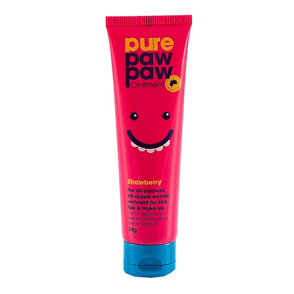 Бальзам для губ, що відновлює Strawberry Pure Paw Paw, 25 гр