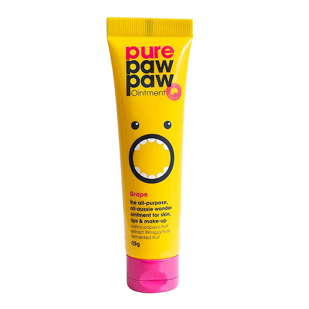 Бальзам для губ восстанавливающий Grape Pure Paw Paw, 25 гр