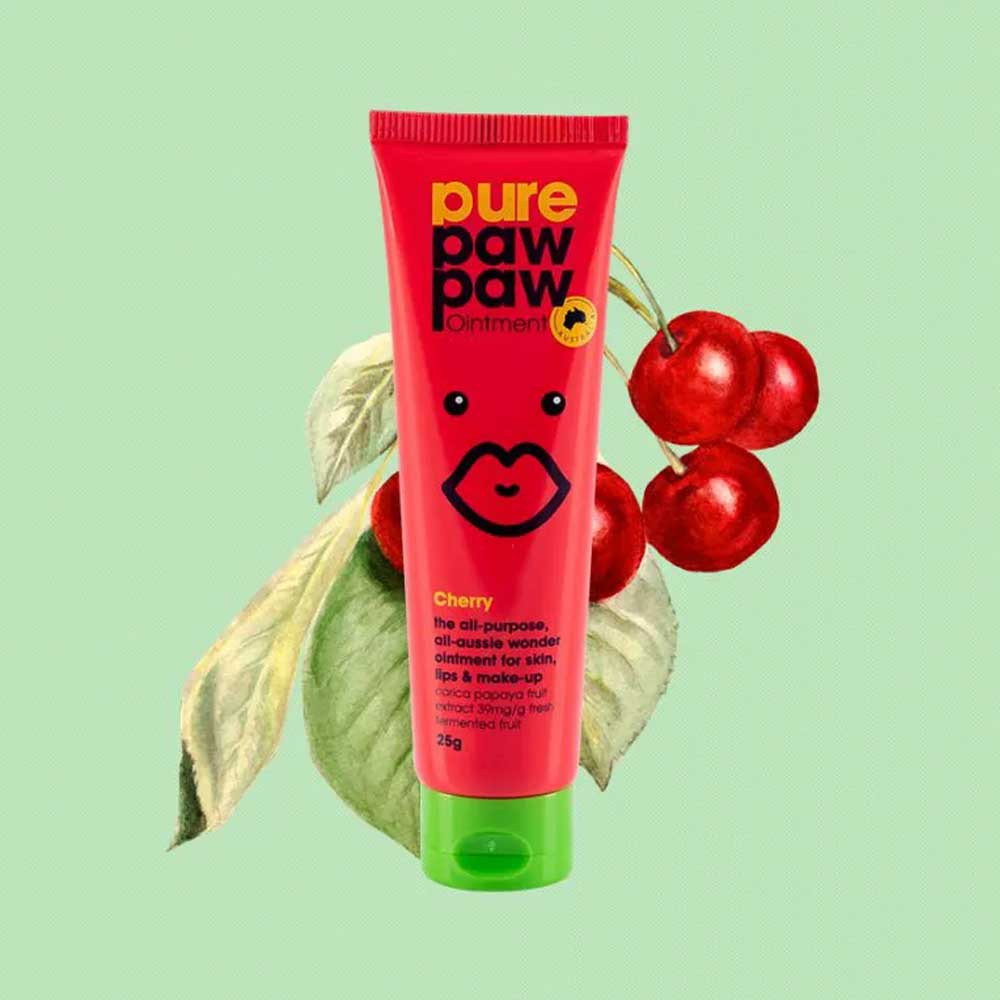 Бальзам для губ, що відновлює Cherry Pure Paw Paw, 25 гр на beauty-prof.com Фото 2 Бальзам для губ, що відновлює Cherry Pure Paw Paw, 25 гр Фото 2