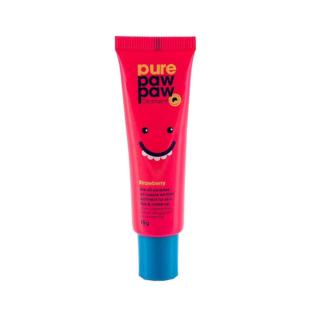 Бальзам для губ, що відновлює Strawberry Pure Paw Paw, 15 гр 