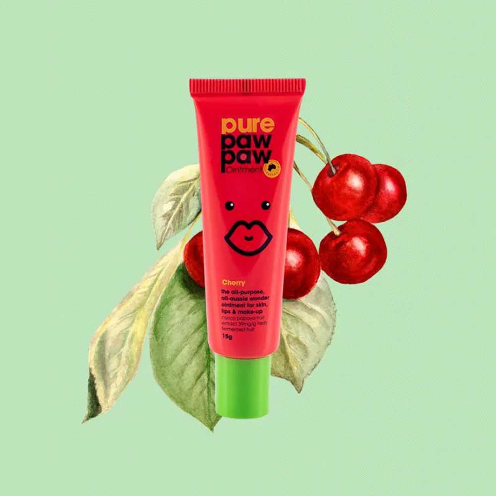 Відновлюючий бальзам для губ Cherry 15g Pure Paw Paw  Фото 2 