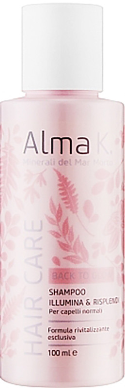 Шампунь для сияния волос Back To Glow Alma K, 100 мл