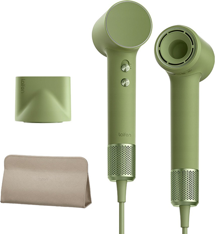 Фен для волосся з тревел сумкою Laifen MINI Green