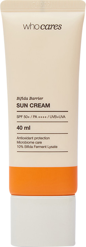 Сонцезахисний крем з антиоксидантним захистом Who Cares Bifida Barrier Sun Cream, 40 мл